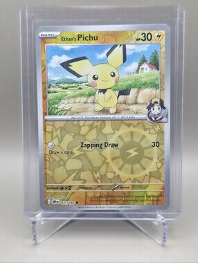 Pokémon TCG - Ethan's Pichu - Destined Rivals - Reverse Holo - 071/182